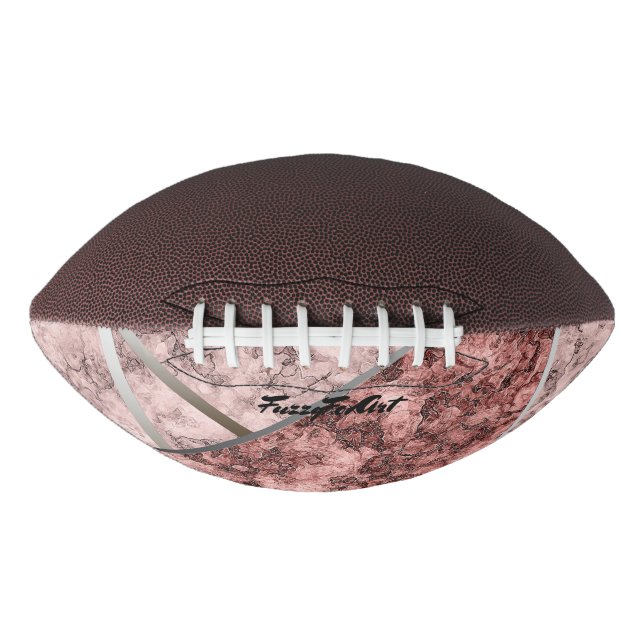 FuzzyFoxArt American Football (Front)