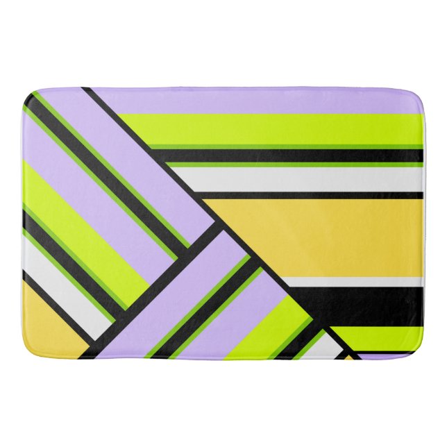 FuzzyFoxArt Bath Mat (Front)