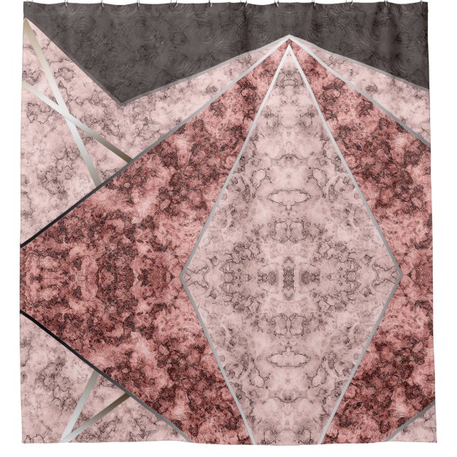 FuzzyFoxArt Shower Curtain (Front)