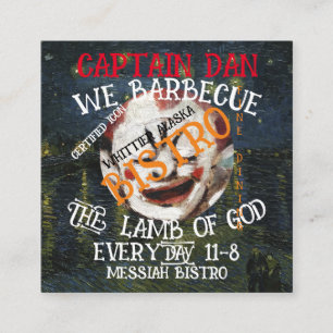 FV CAPT DAN BARBECUE LAMB GOD EVERYDAY CAPTAIN ENCLOSURE CARD