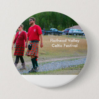FV Celtic Festival Large, 3 Inch Round Button