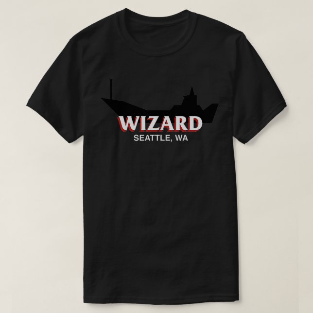 FV Wizard deadliest catch T-Shirt (Design Front)