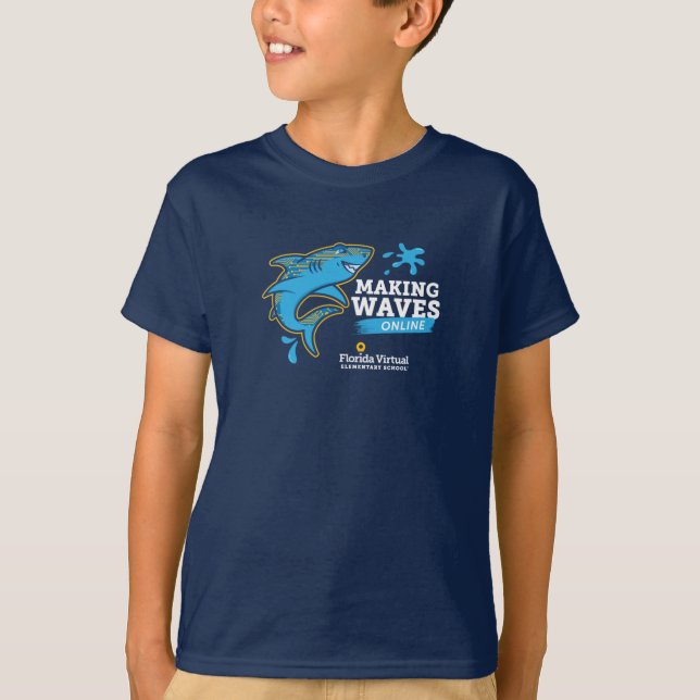 FVES Making Waves Online Youth T-Shirt (Front)