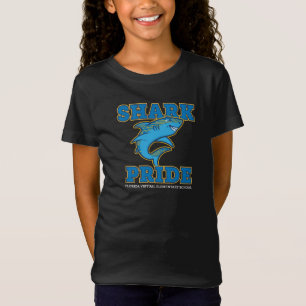 FVES Shark Pride, Black/Youth T-Shirt