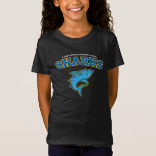 FVES Shars, Black/Youth T-Shirt