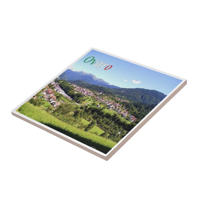 FVG011 OVARO Panorama, Italy, Tile (Side)