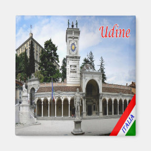 FVG022 UDINE, Piazza Libertà, Italy, Fridge Magnet