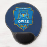 FVMS Gel Mouse Pad (Navy)<br><div class="desc">Ease wrist stress with this comfortable Florida Virtual Middle School gel mouse pad featuring Qwerty the Owl!</div>