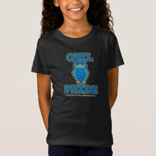 FVMS Owl Pride, Grey/Youth T-Shirt
