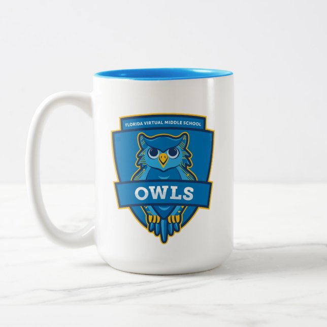 FVMS School Mug (Blue) (Left)