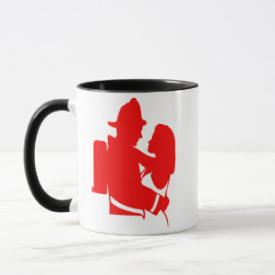 FW13 Firefighter Couple Mug