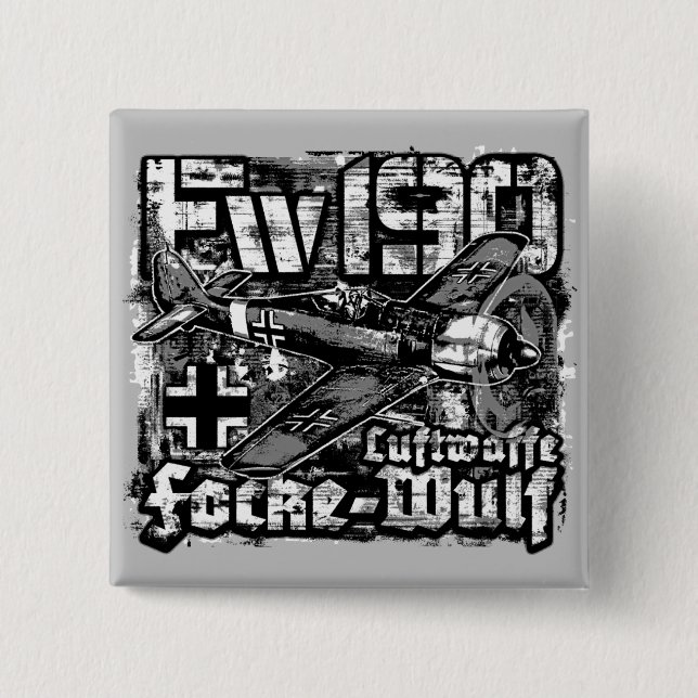 Fw 190 15 cm square badge (Front)