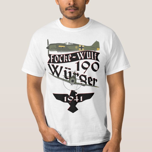 Fw 190 Butcher Bird T-Shirt (Front)