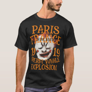 FW HG SL Sperm Whale Explosion Paris France T-Shirt