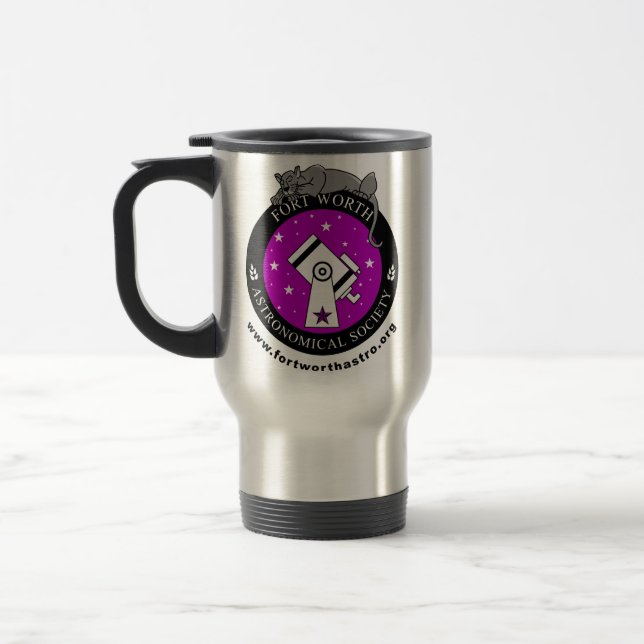 FWAS Branded 15oz Traveller/Coffee Mug (Left)