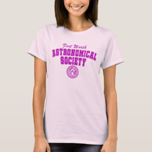 FWAS Collegiate Purple on Woman's T-Shirt