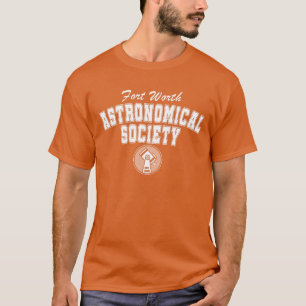 FWAS Collegiate White on Dark Men's T-Shirt