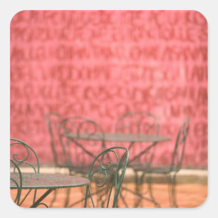 FWI, Guadaloupe, Grande Terre, Pointe a Pitre: Square Sticker