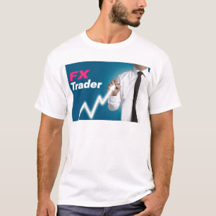 FX trader draws market price on touchscreen T-Shirt