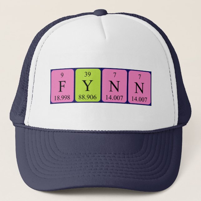 Fynn periodic table name hat (Front)