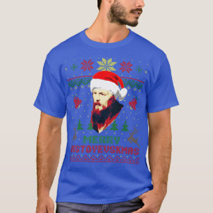 Fyodor Dostoevsky Funny Christmas 1 T-Shirt