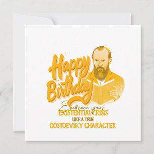 Fyodor Dostoevsky - Geometric elegant style