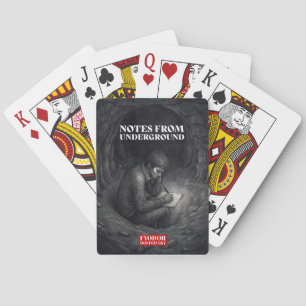 Fyodor Dostoevsky quote Russian writers Playing Cards