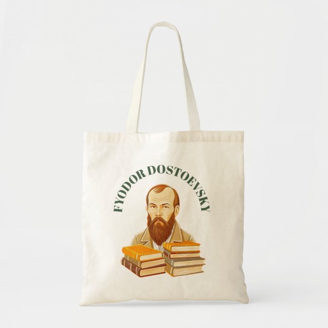 Fyodor Dostoevsky,  tea quote  Tote Bag (Front)