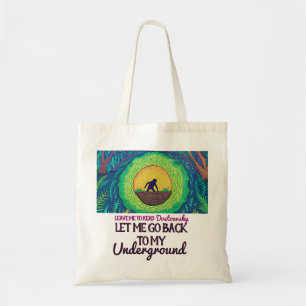 Fyodor Dostoevsky The Underground Man Tote Bag