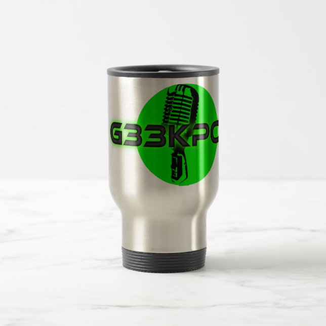 G33kpod logo Travel Mug (Center)