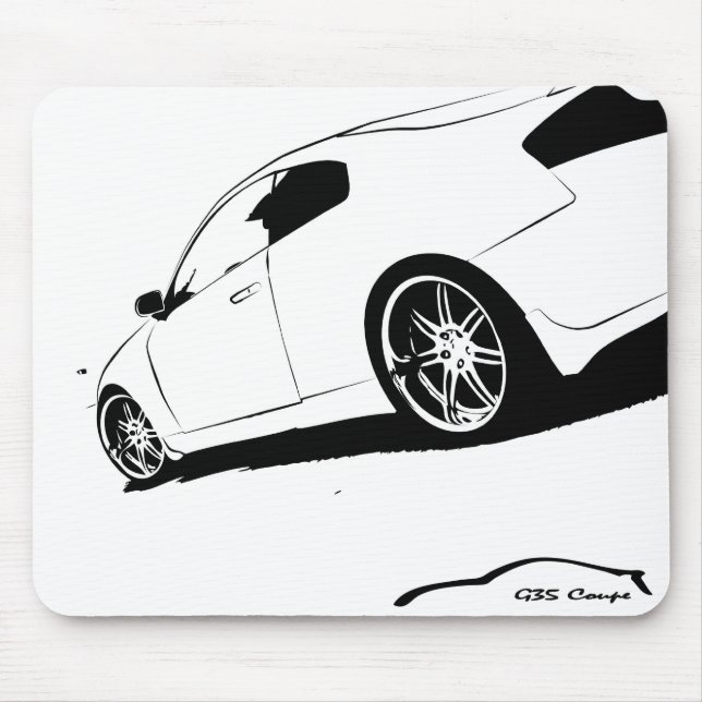 G35 Coupe Mouse Mat (Front)