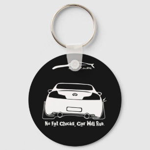 G35 No Fat Chicks, will rub key chain