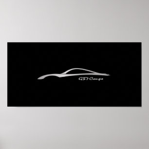 G37 Brush Stroke Poster