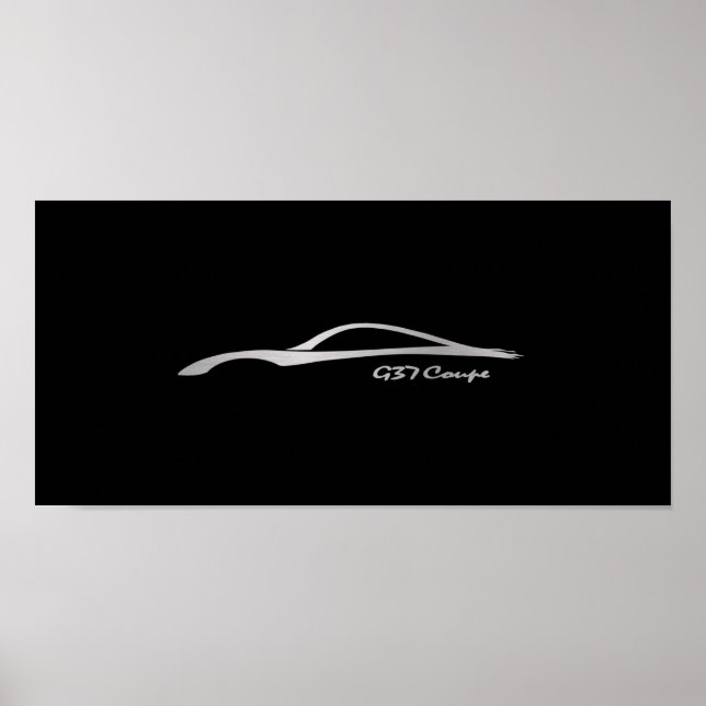 G37 Brush Stroke Poster (Front)