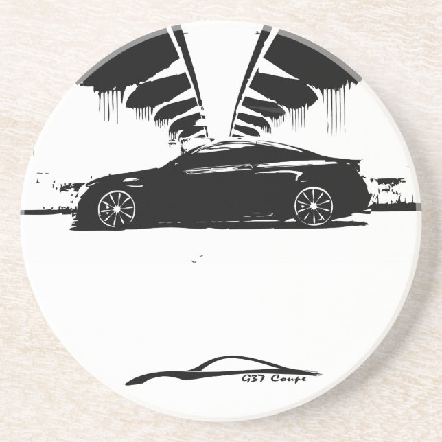 G37 Coupe Coaster (Front)