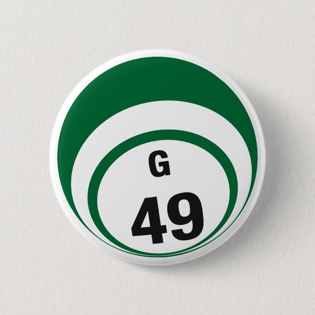 G49 Bingo Ball button (Front)