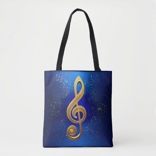 G-Clef  Tote Bag (Front)