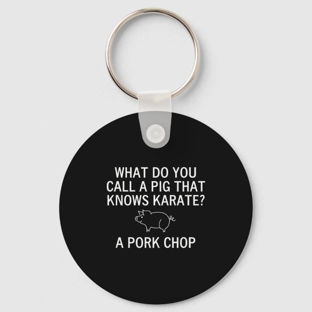 G, Corny Joke, Funny, Sarcastic, Family  Key Ring (Front)