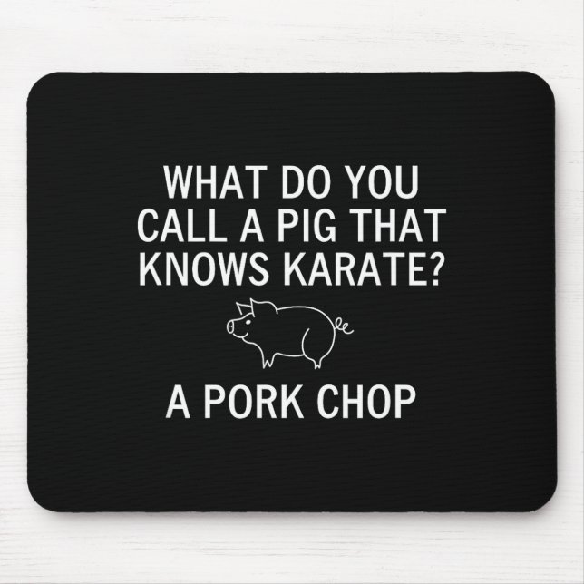 G, Corny Joke, Funny, Sarcastic, Family  Mouse Mat (Front)