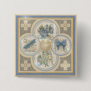 G Creation Office 15 Cm Square Badge