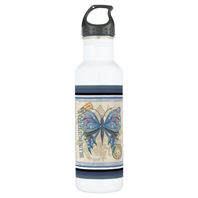 G Creation Office butterfly 710 Ml Water Bottle (Front)