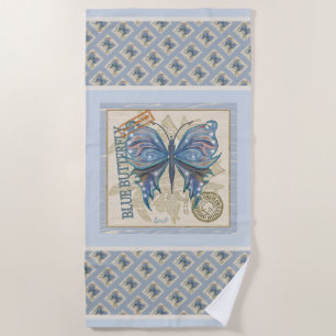 G Creation Office butterfly Beach Towel
