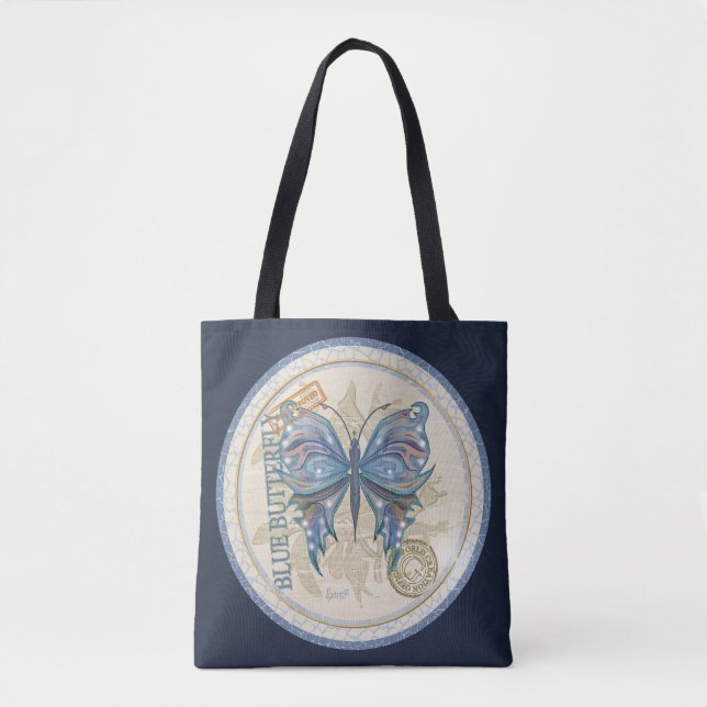 G creation Office butterfly & dragonfly Tote Bag (Front)