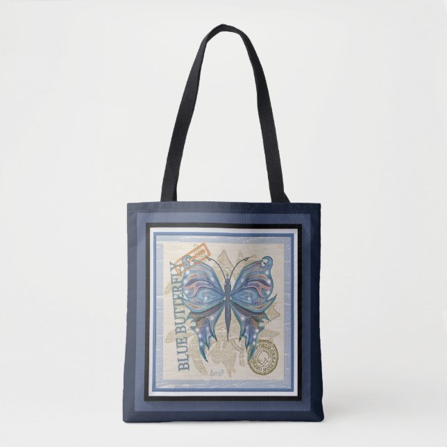 G creation Office butterfly & dragonfly Tote Bag (Front)