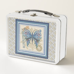 G Creation Office butterfly Metal Lunch Box
