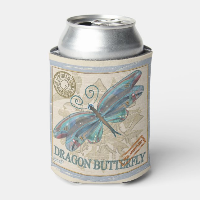 G Creation Office dragonfly Can Cooler (Can Front)