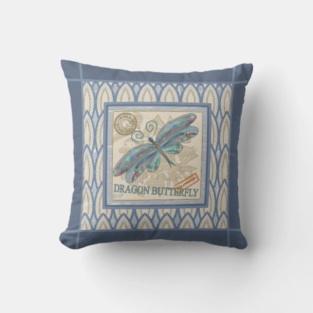 G Creation Office dragonfly Cushion (Front)