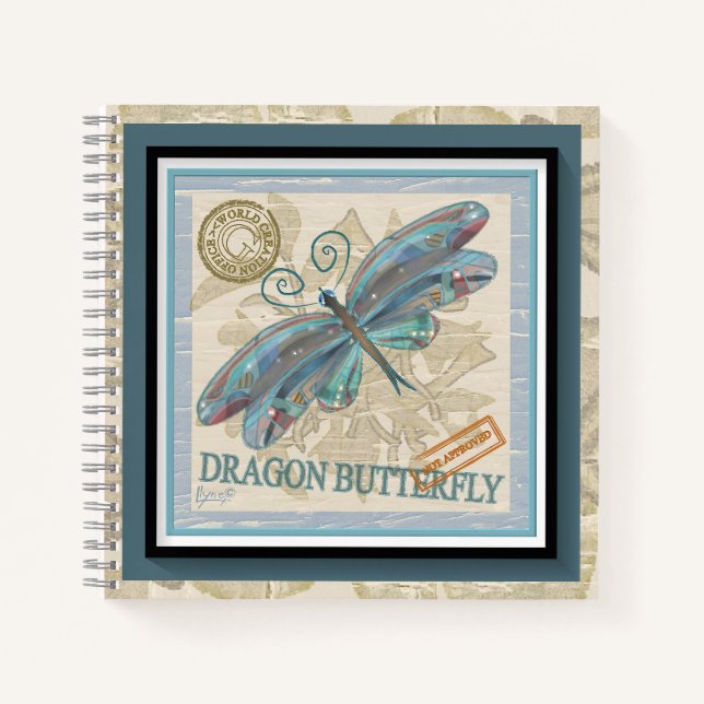 G Creation Office dragonfly Notebook (Front)