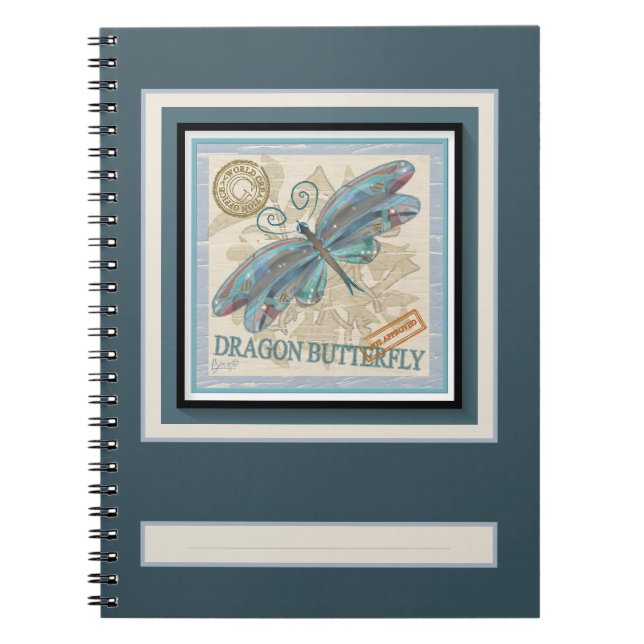 G Creation Office dragonfly Notebook (Front)