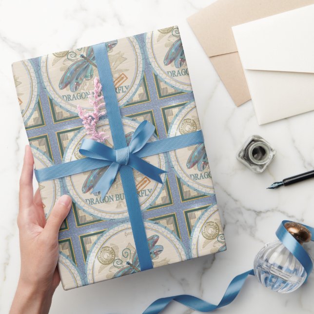 G Creation Office dragonfly Wrapping Paper (Gifting)